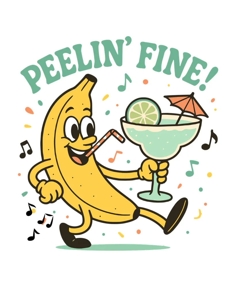 Peelin’ Fine poster by edsonramosart