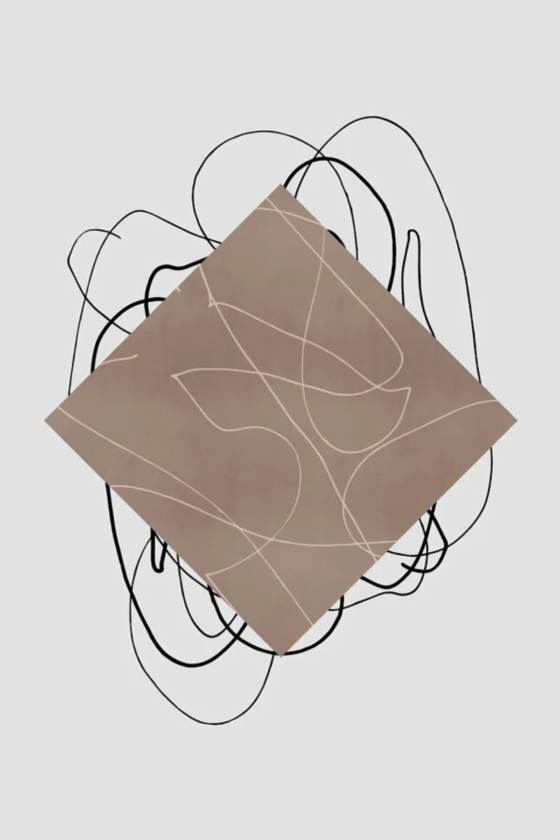 Lines And Shapes 11 alluminio dibond da Mareike Böhmer