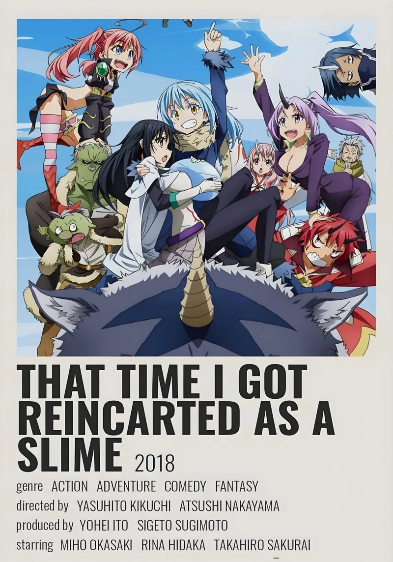 THAT TIME I GOT REINCARTED AS A SLIME 2018 carta hahnemühle da Totoya