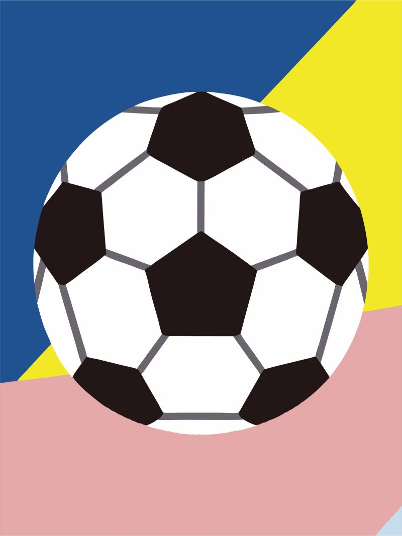 Football poster de LOOK DIFFERENT