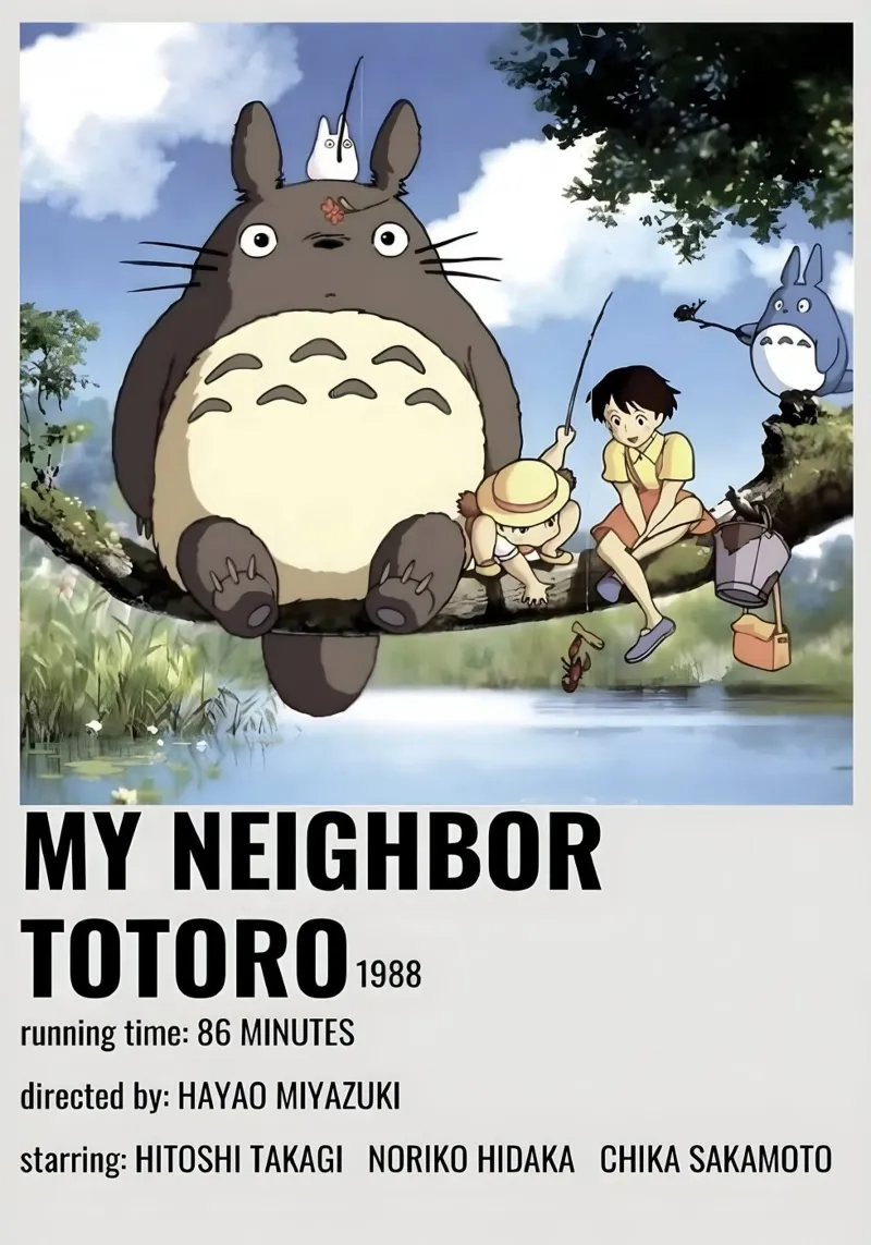 MY NEIGHBOR TOTORO 1988 pellicola backlit da Totoya