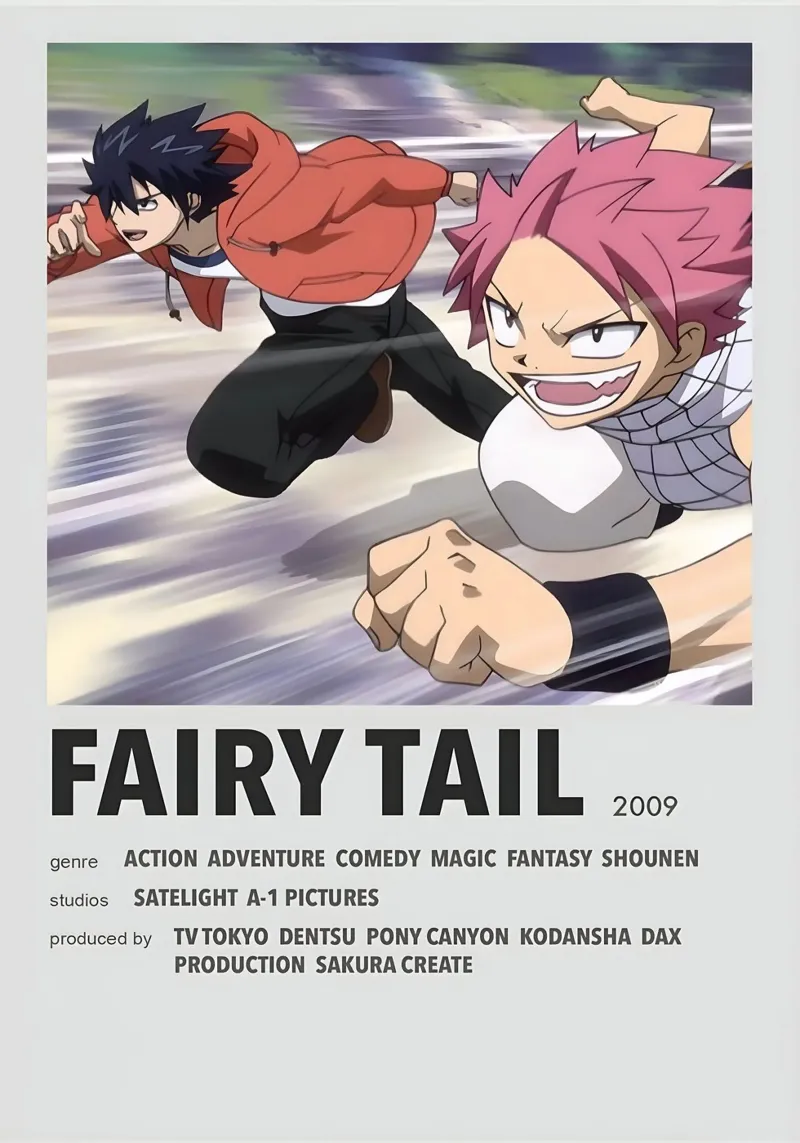 FAIRY TAIL  2009 pellicola backlit da Totoya