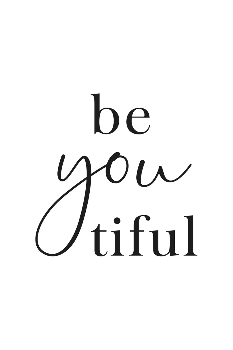 Beyoutiful pellicola backlit da NouveauPrints