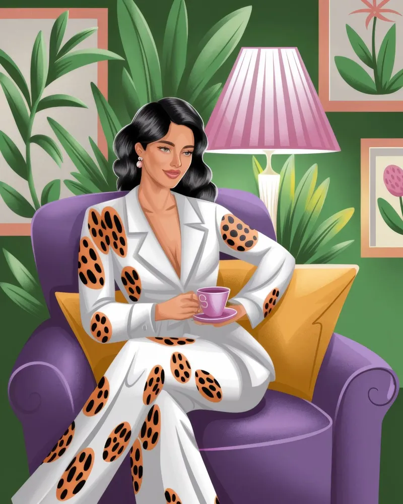Leopard Print Leisure hahnemühle by Fine Sanctuary