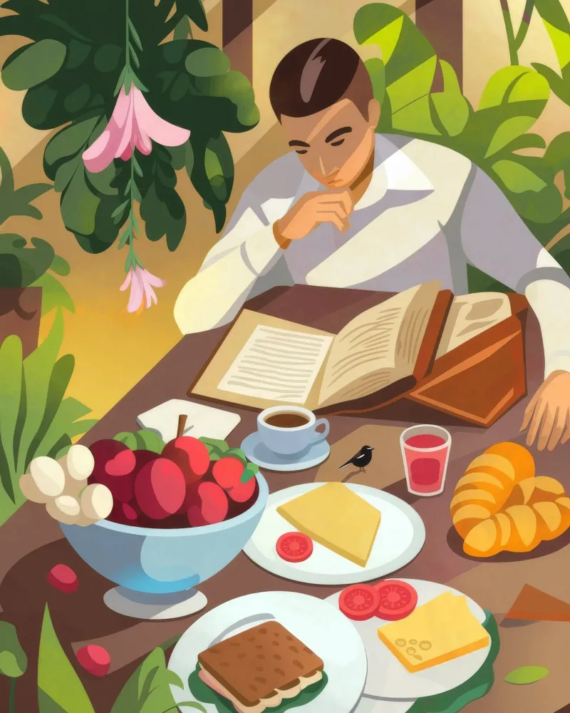 Colazione Studio Bliss poster da Fine Sanctuary