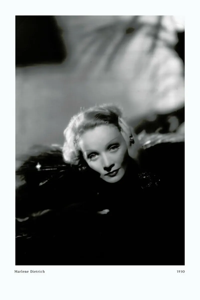 Marlene Dietrich pellicola backlit da ARTOTHEK