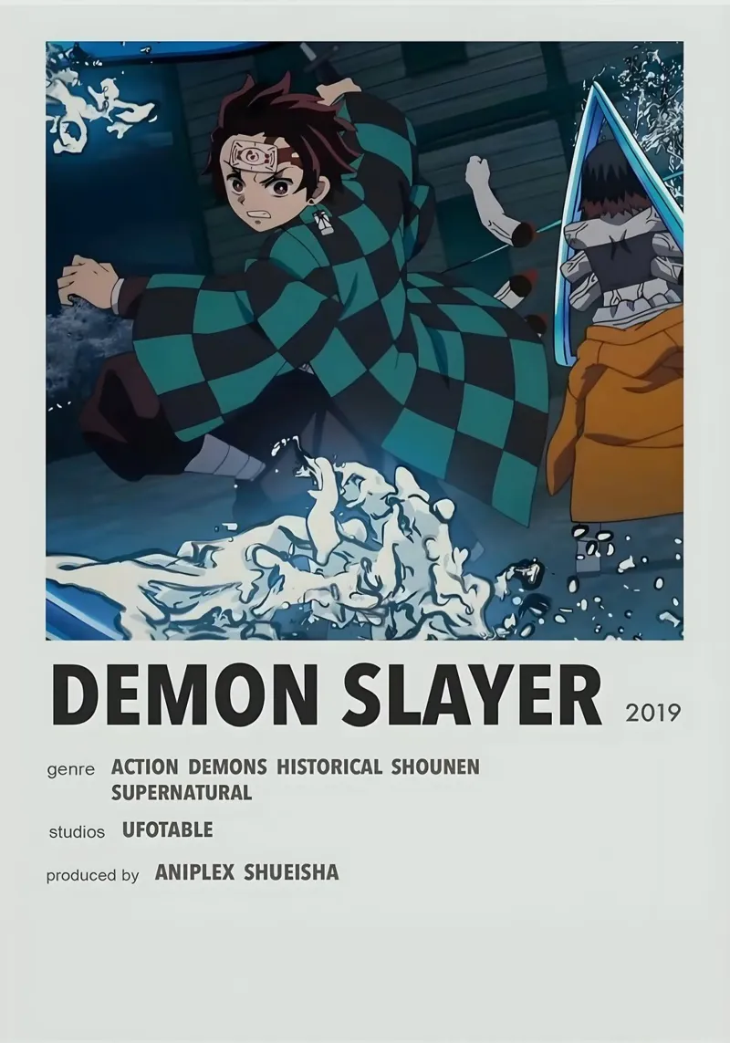 DEMON SLAYER  2019 pellicola backlit da Totoya