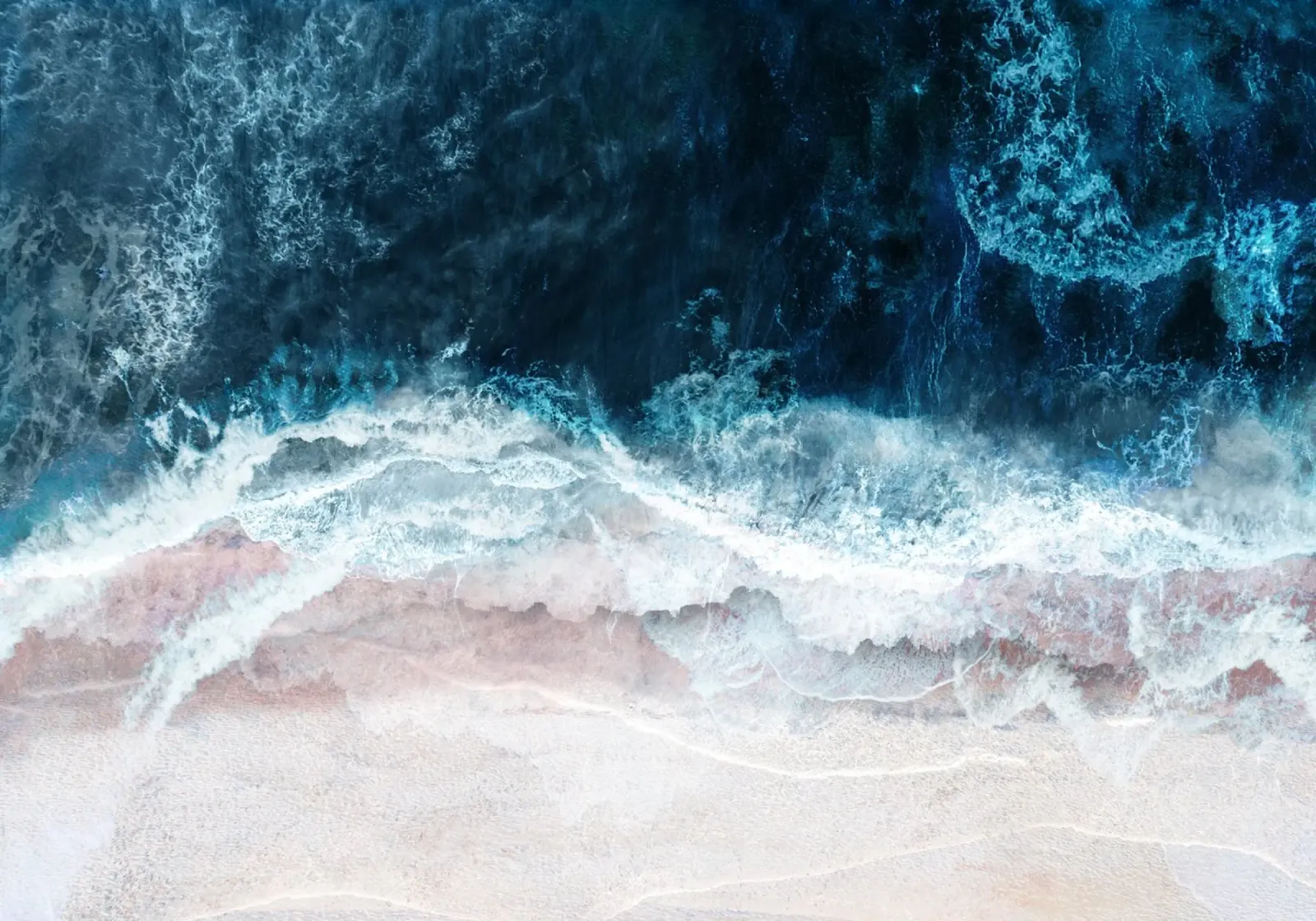 Blue Sea II hahnemühle by Nadjaa