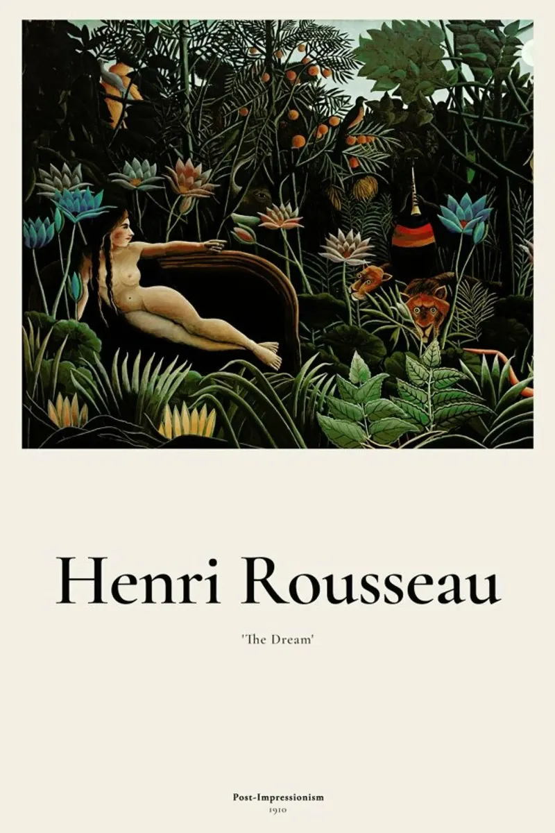 Rousseau - The Dream pellicola backlit da ARTOTHEK