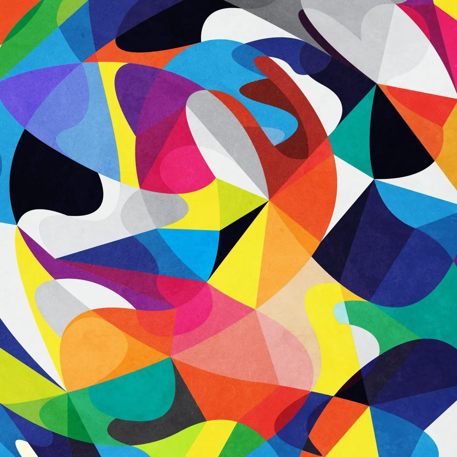 New Ways - Abstract Geometric Pattern canvas by lovely lines