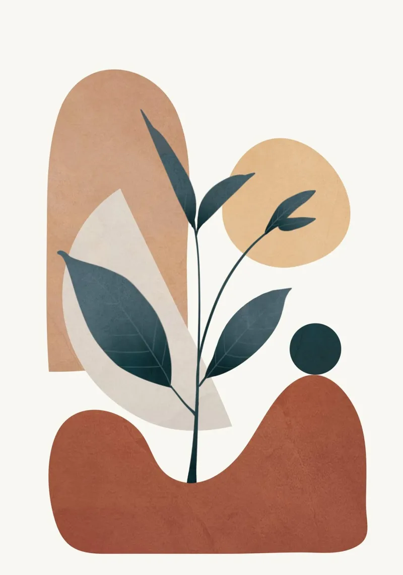 Shapes and Branches 06 poster da cityart