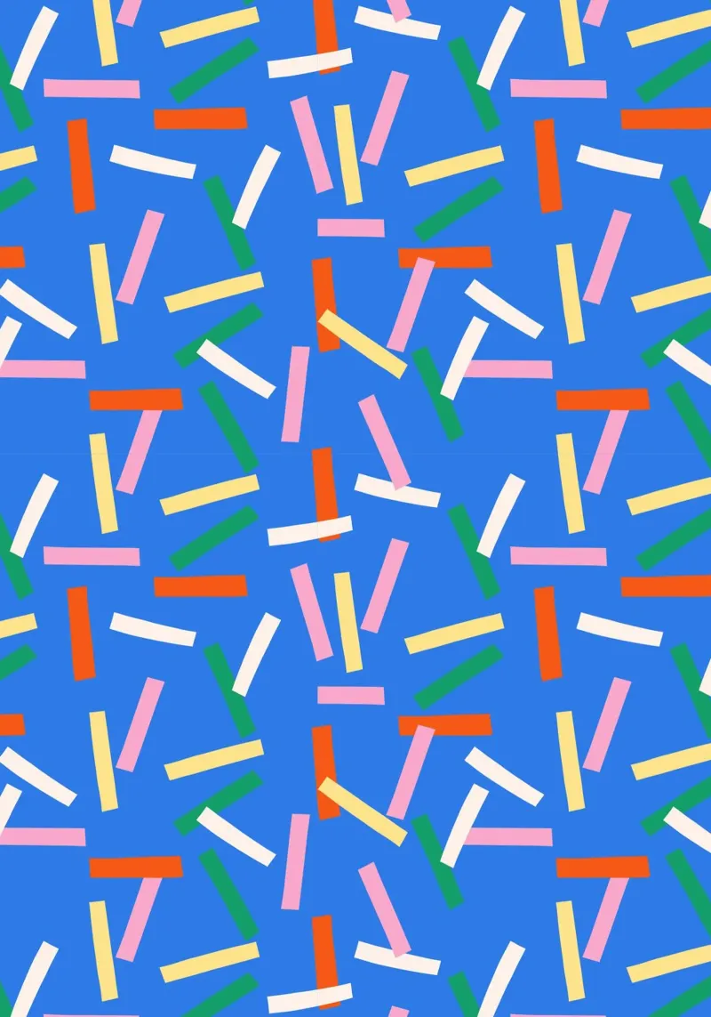 Sprinkle Pop blau pannello forex da Lisa Jasmin Bauer