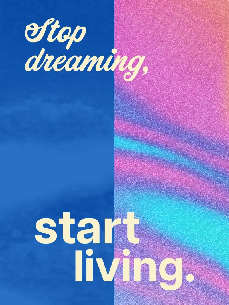 Positive Quotes pellicola backlit da Dreamer10