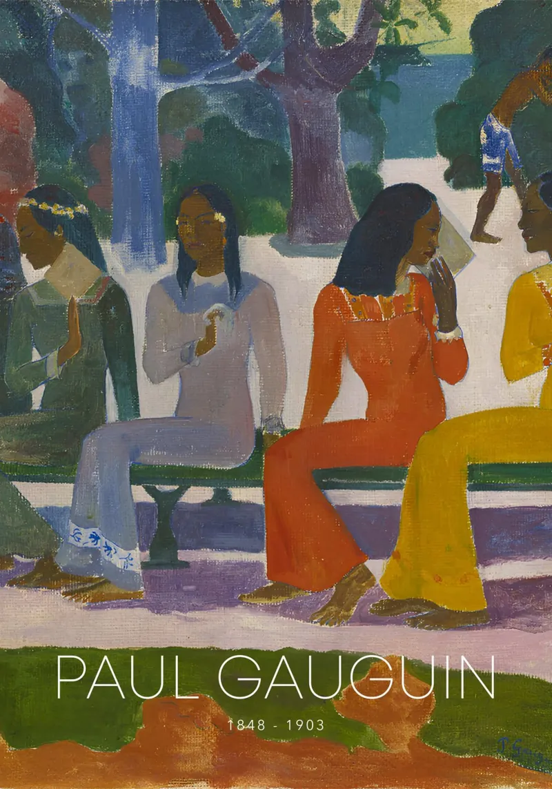 Paul Gauguin Ta Matete - Post-Impressionist Print canvas by NorwesClub