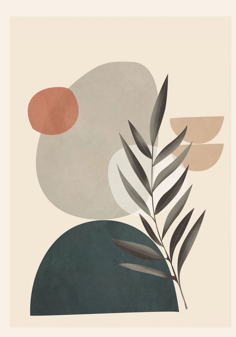 Abstract Nature Moment 1 Poster von cityart