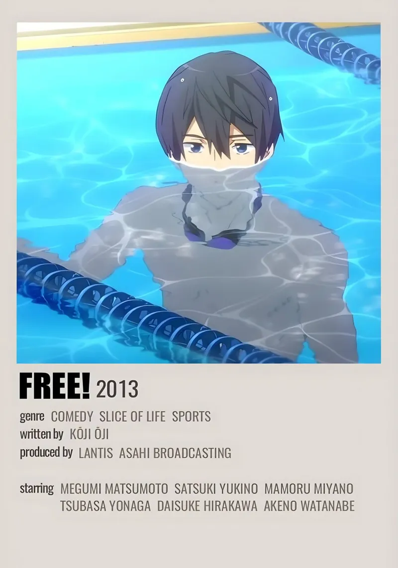 FREE! 2013 poster con telaio in plastica da Totoya