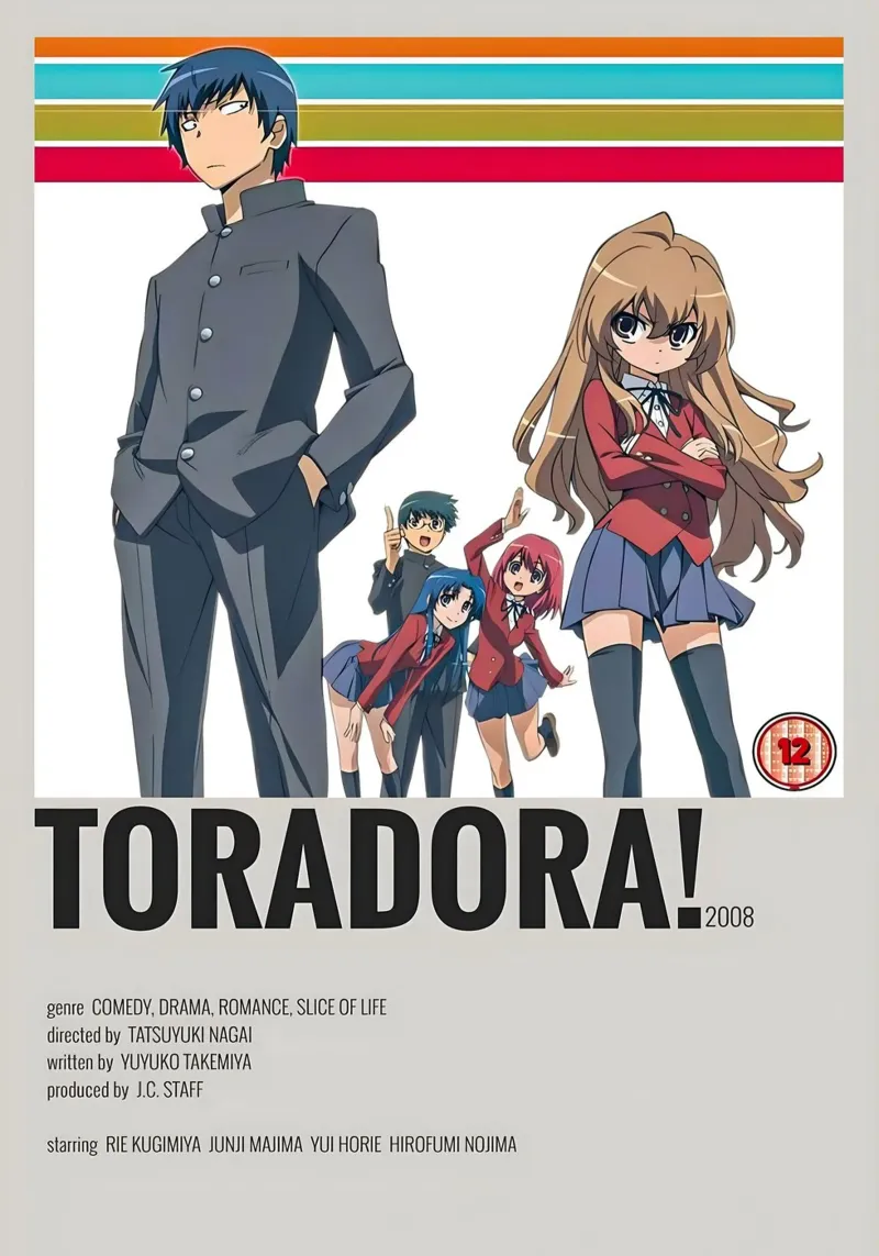 TORADORA! 2008 pellicola backlit da Totoya