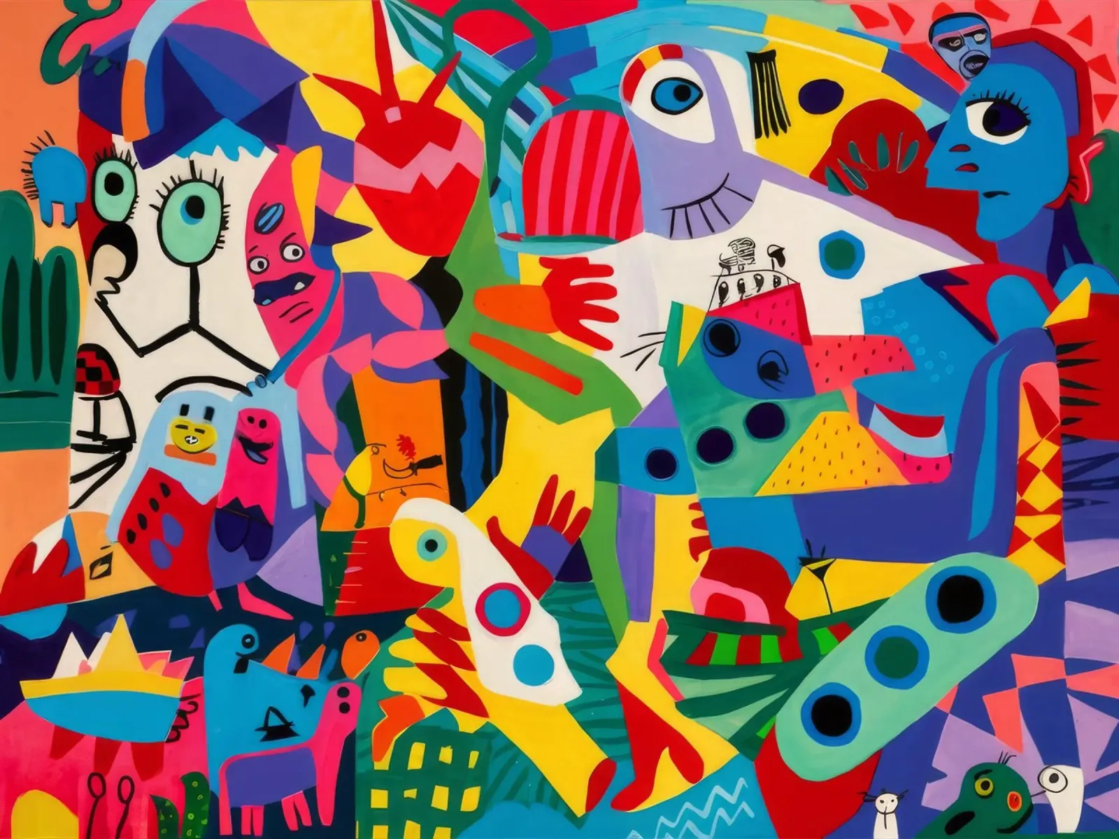 Vibrant Avian Symphony alu-dibond by Monarco Virtuoso
