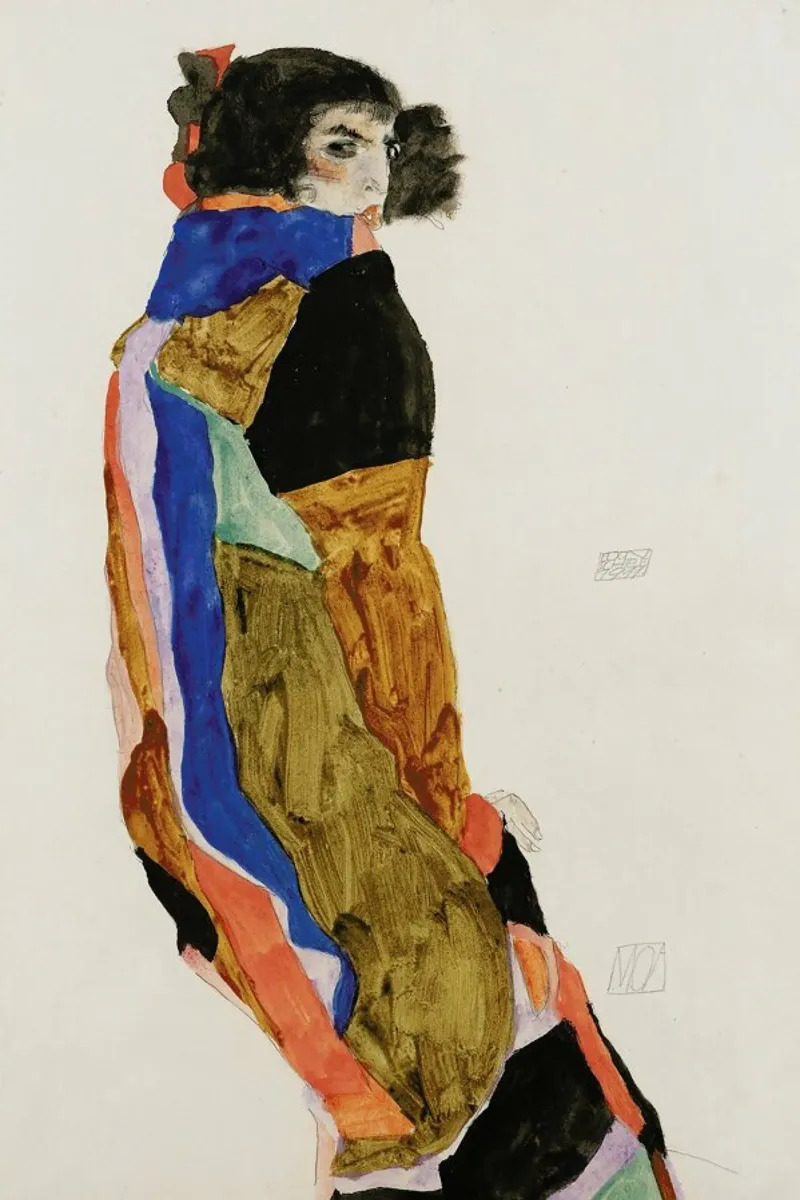 Schiele - Moa II pellicola backlit da Vintage by JUNIQE
