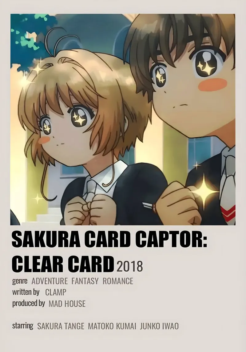 SAKURA CARD CAPTOR:  CLEAR CARD 2018 carta hahnemühle da Totoya