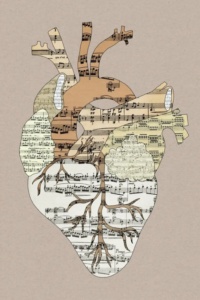 Sound Of My Heart carta hahnemühle da Bianca Green