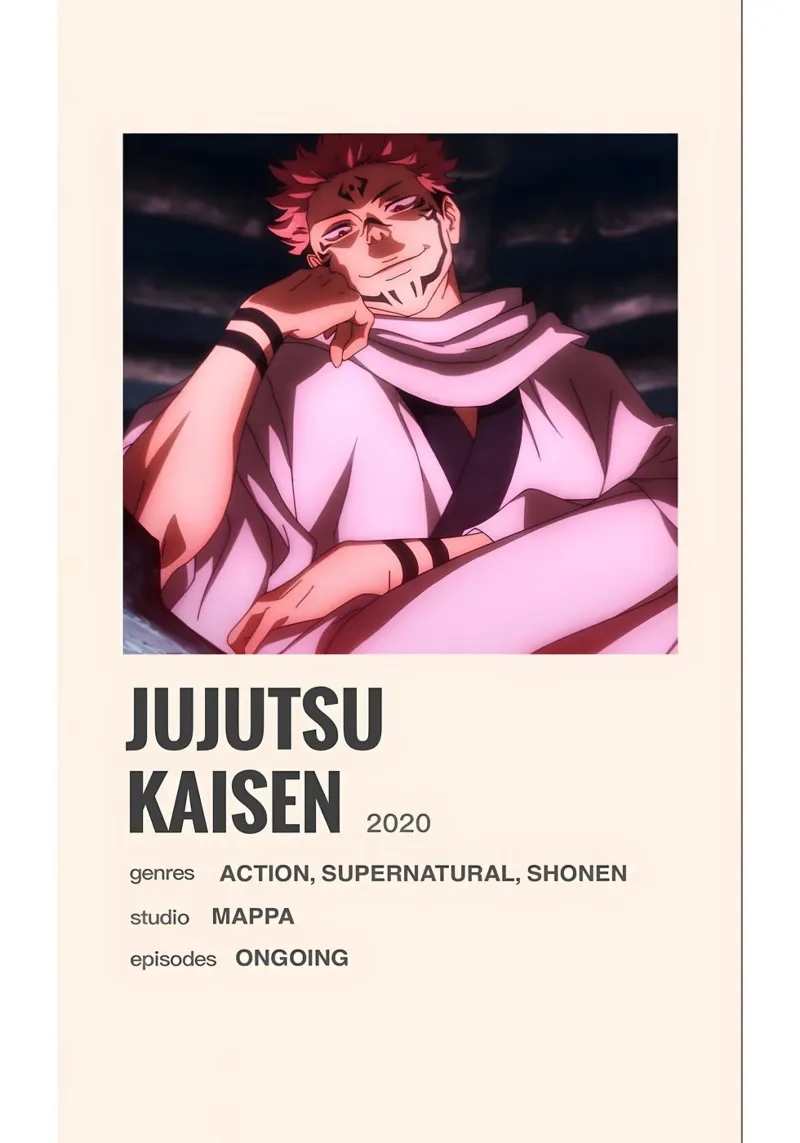 JUJUTSU KAISEN  2020 pellicola backlit da Totoya