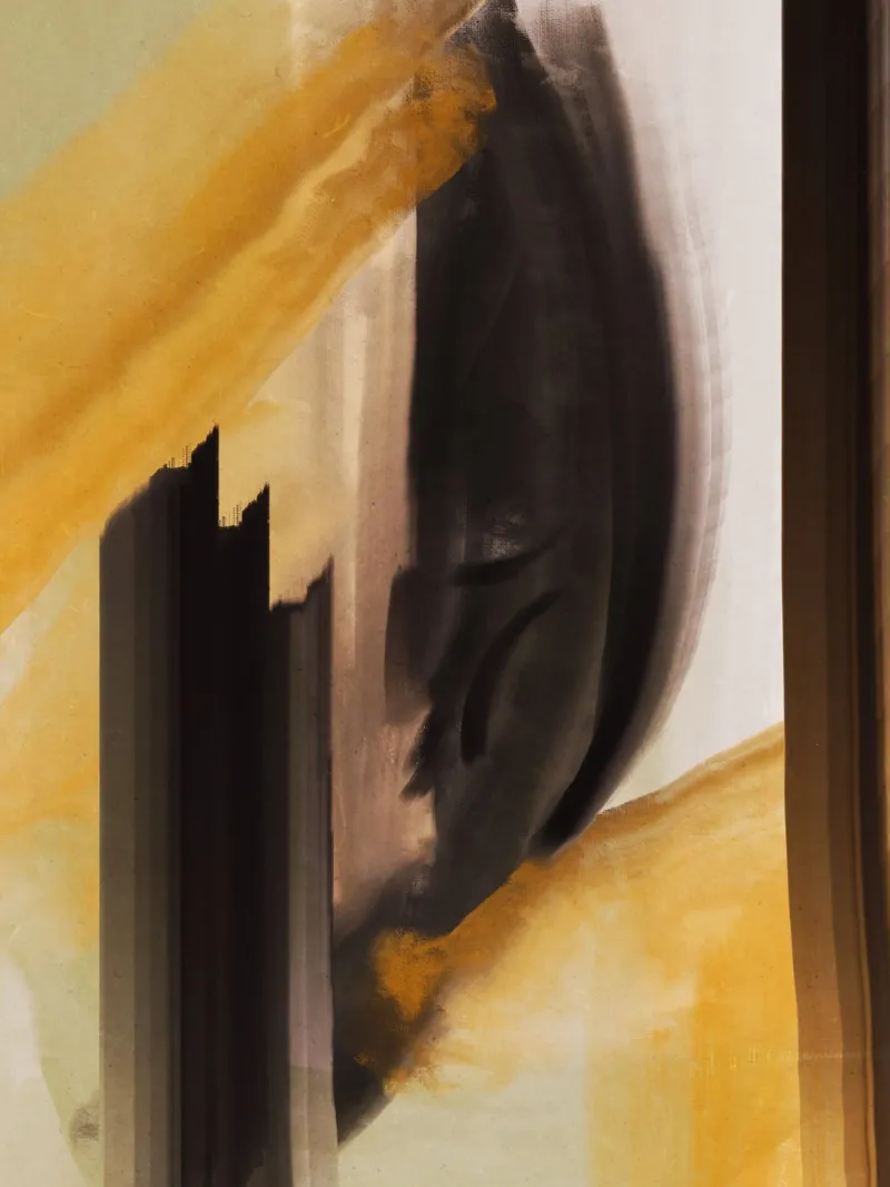 Abstract Oil Flow 14 alu-dibond by Little Dean