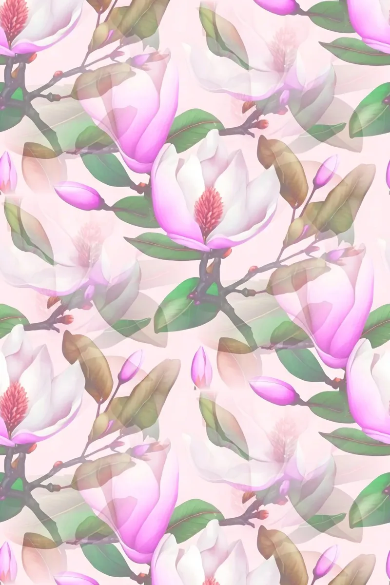 Rosa Magnolia pellicola backlit da SilverPegasus