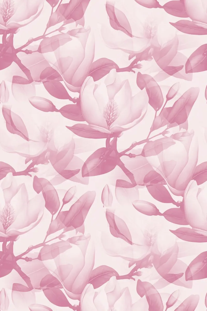Magnolia rosa tenue pellicola backlit da SilverPegasus