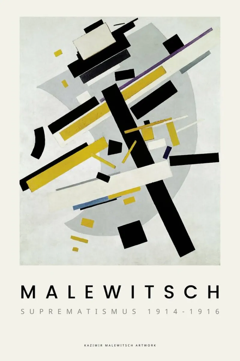 Malewitsch - Suprematismus 1914-1916 carta hahnemühle da ARTOTHEK