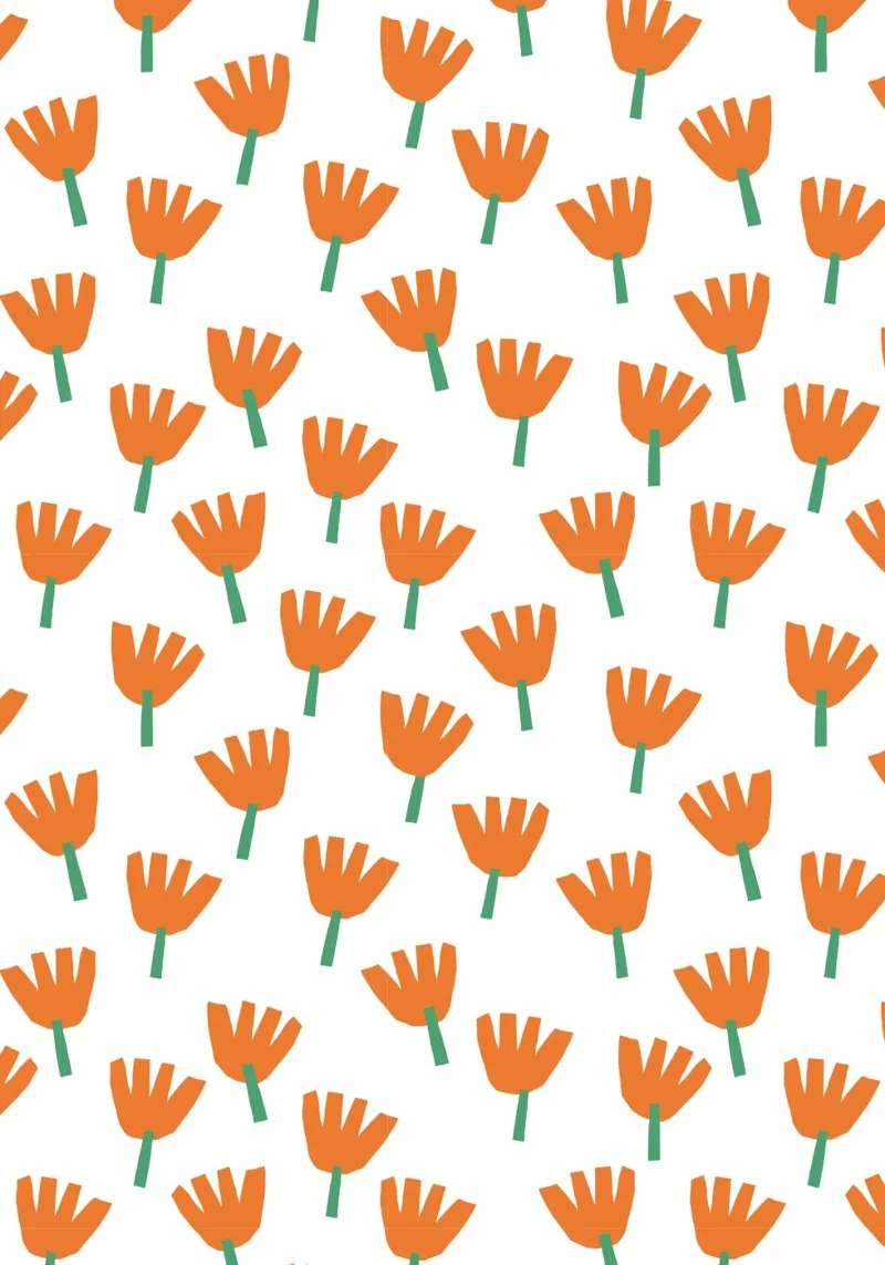 Schnittblumen poster con telaio in plastica da Lisa Jasmin Bauer