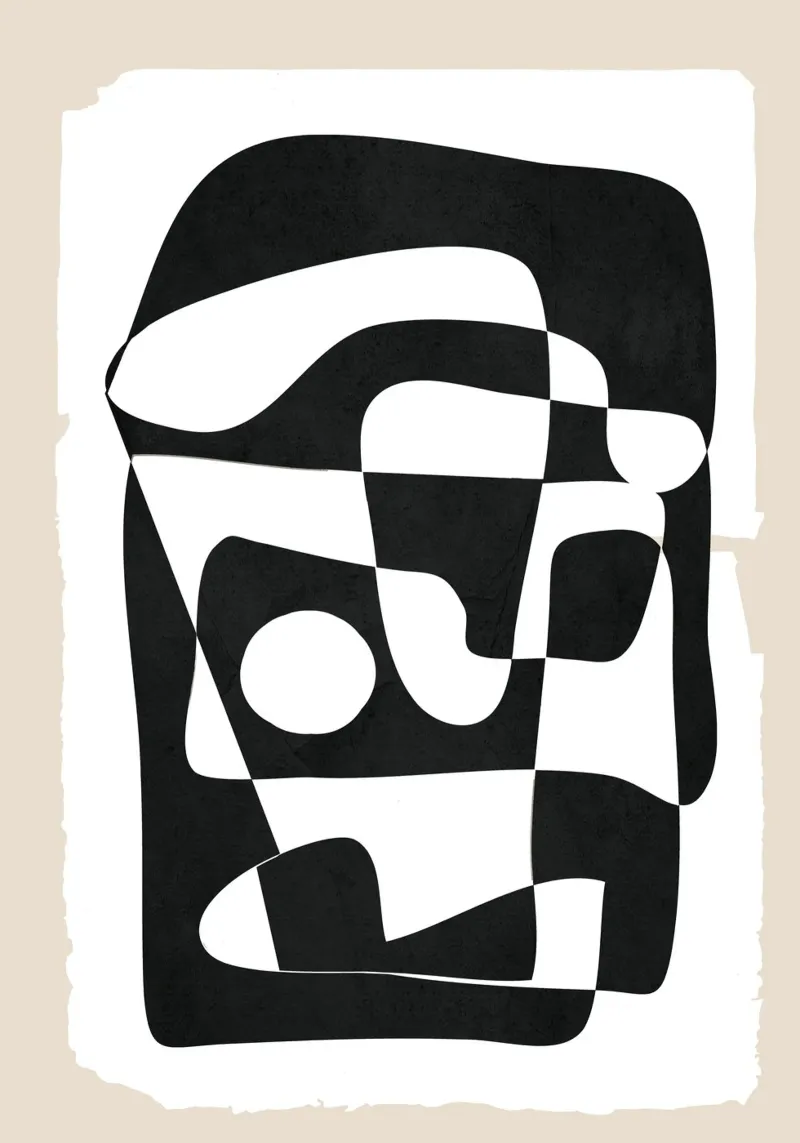 Shape Form I tela da Nadjaa