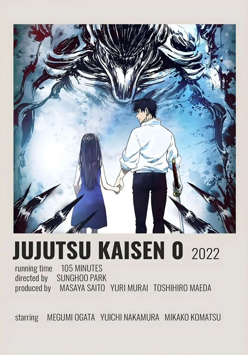 JUJUTSU KAISEN O 2022 pellicola backlit da Totoya