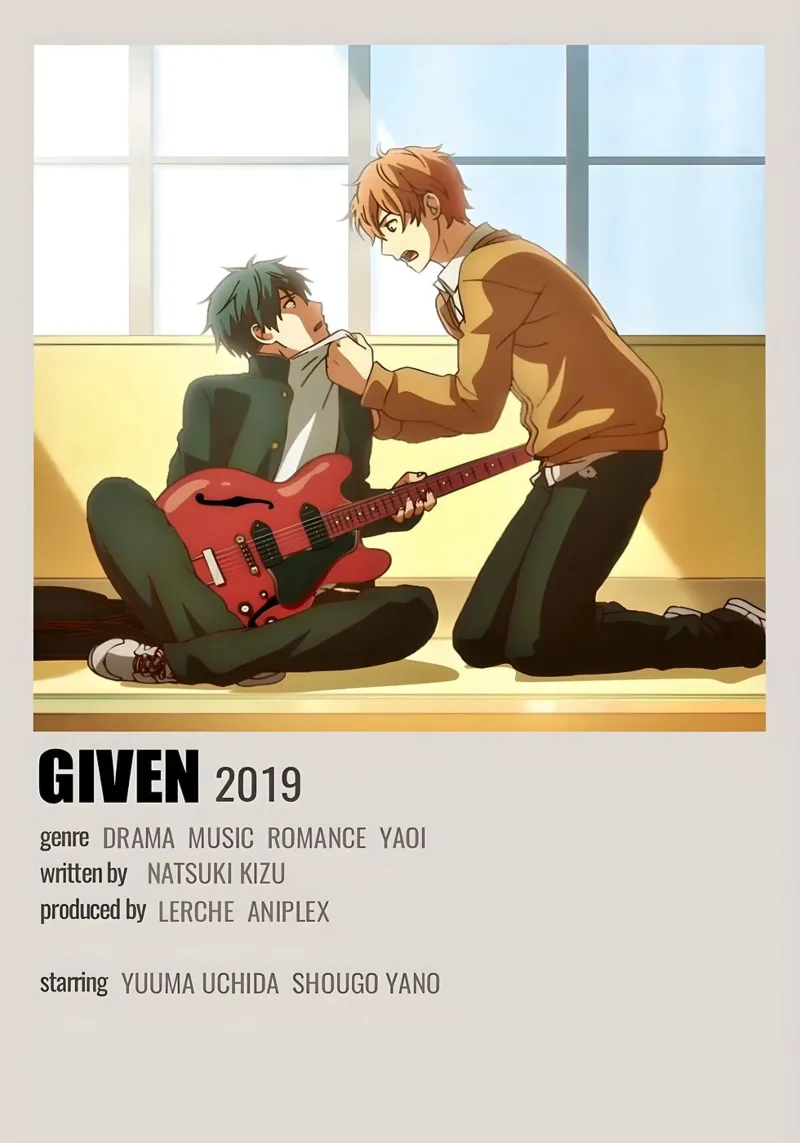 GIVEN 2019 pellicola backlit da Totoya