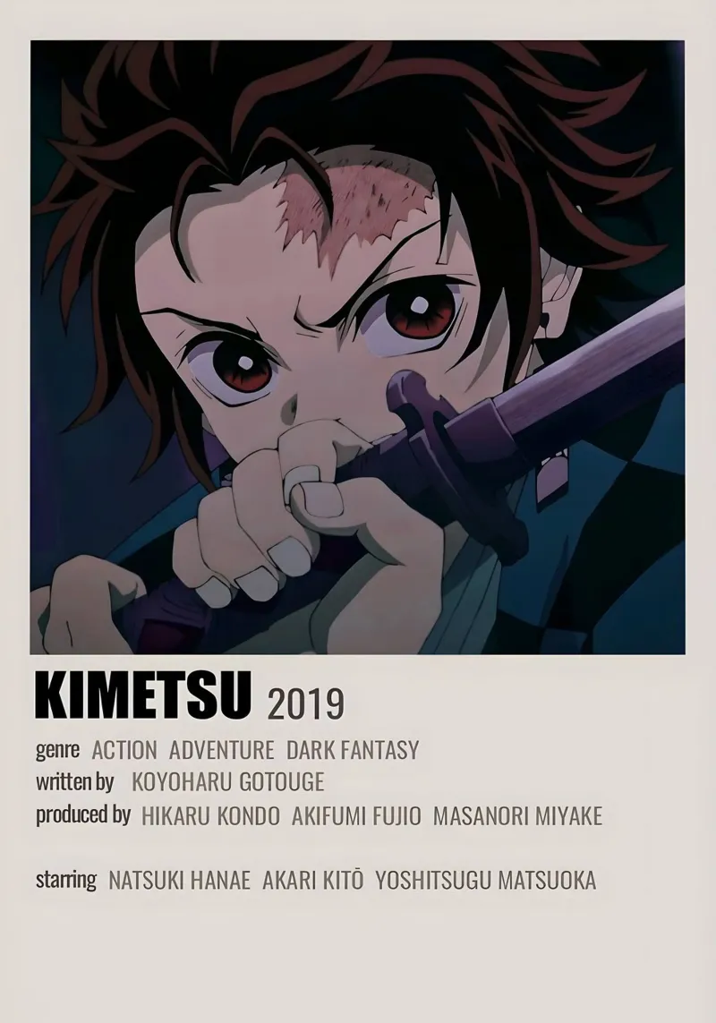 KIMETSU 2019 pellicola backlit da Totoya