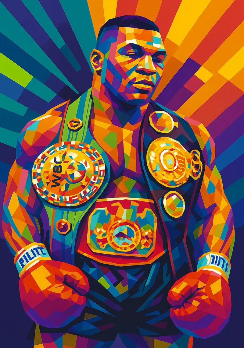 Mike Tyson Poster von HopeStudio