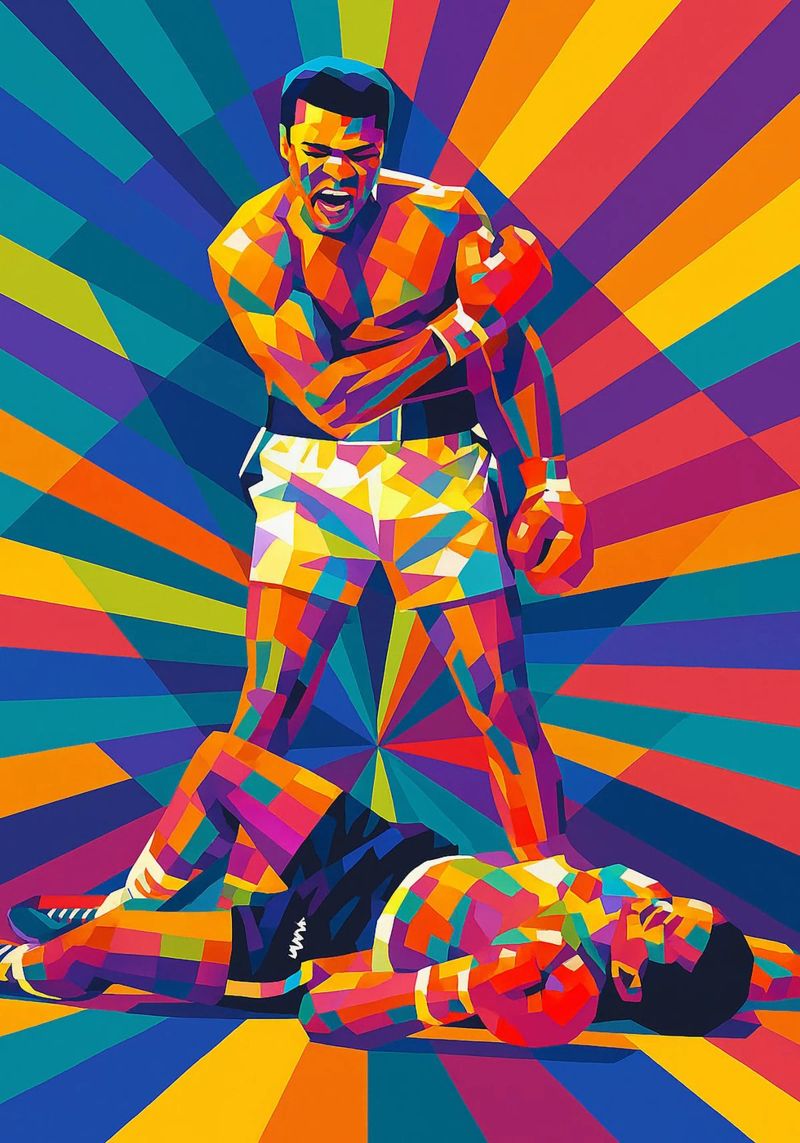 Muhammad Ali poster by HopeStudio