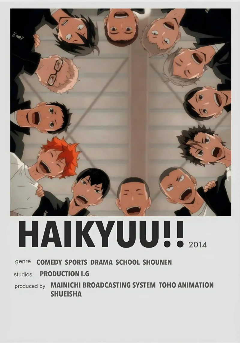 HAIKYUU!!  2014 pellicola backlit da Totoya