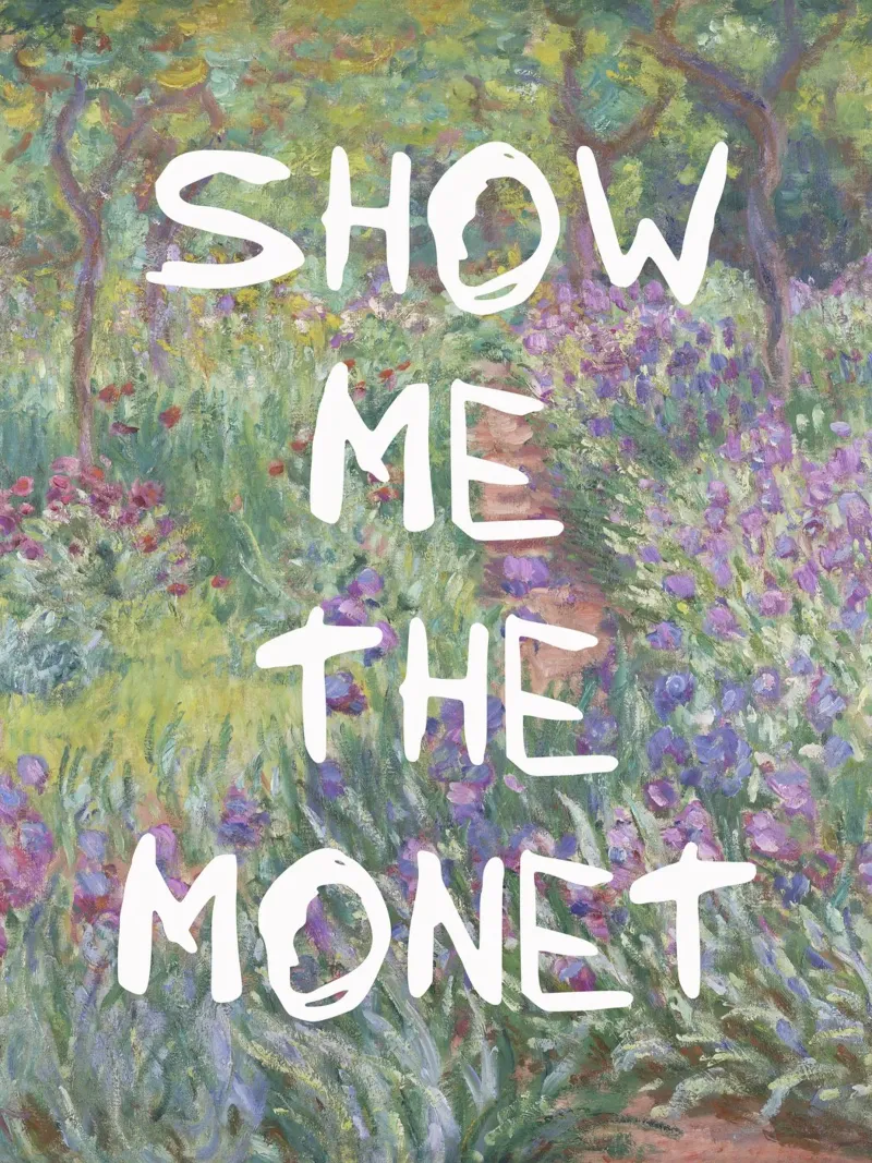 Mostrami il Monet pellicola backlit da Vintagrafica
