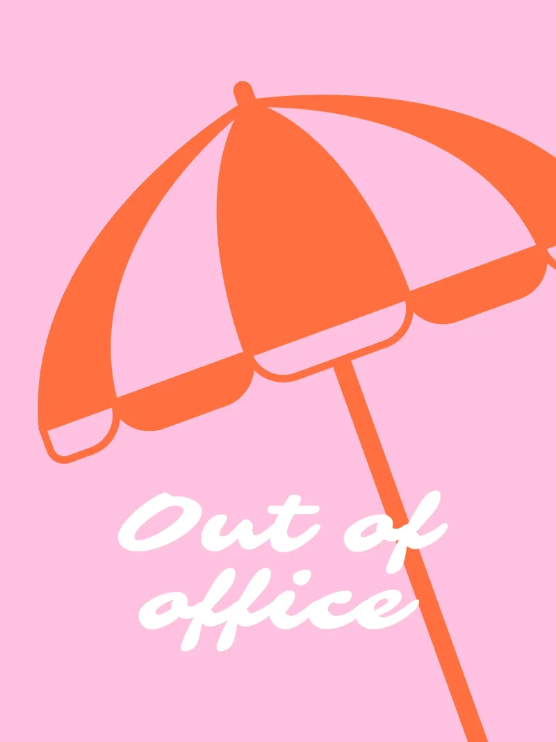 Out of office I carta hahnemühle da Bureau Purpur