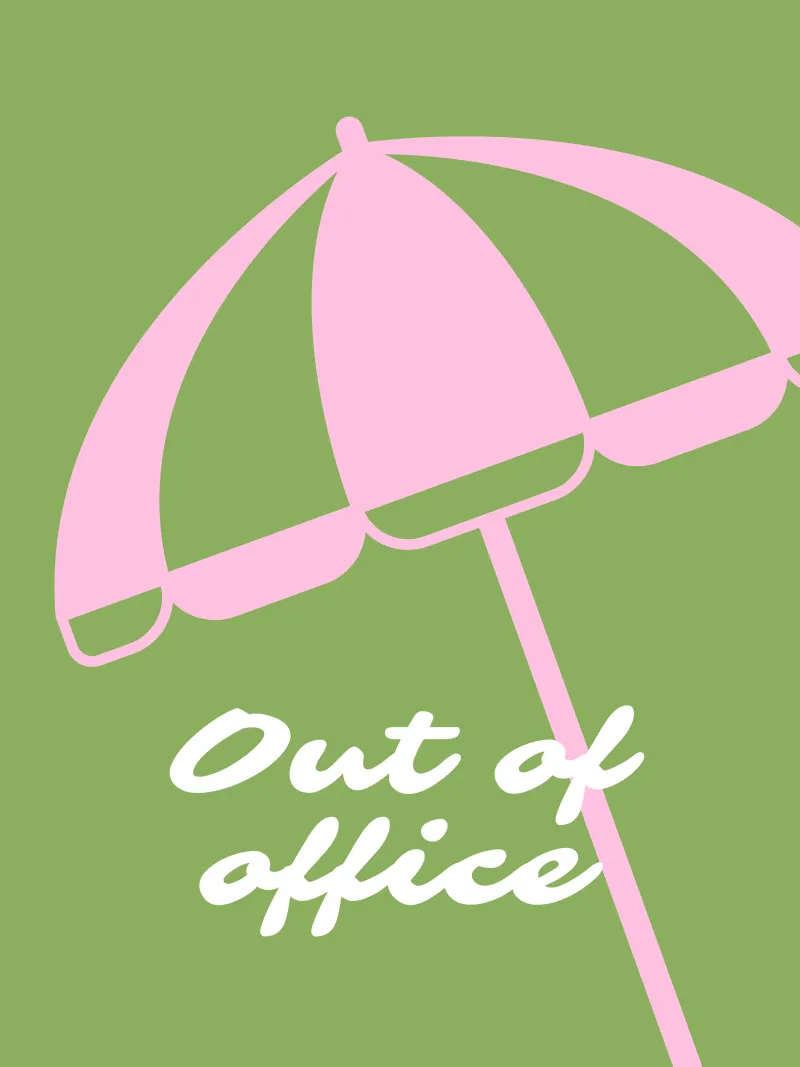 Out of office II carta hahnemühle da Bureau Purpur