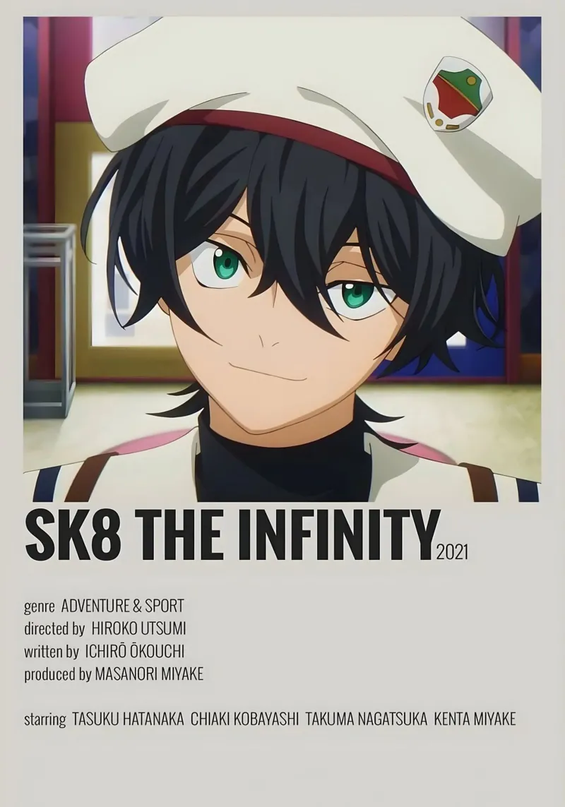 SK8 THE INFINITY 2021 pellicola backlit da Totoya