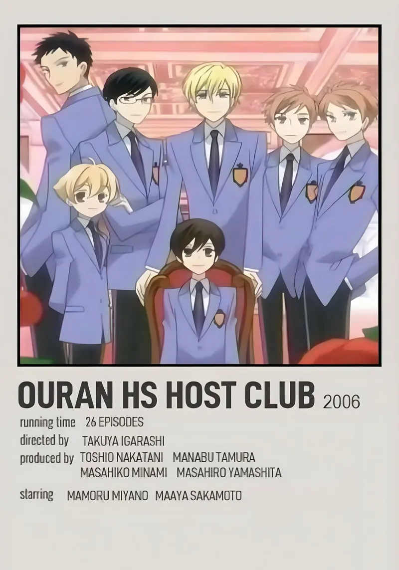 OURAN HS HOST CLUB  2006 pellicola backlit da Totoya