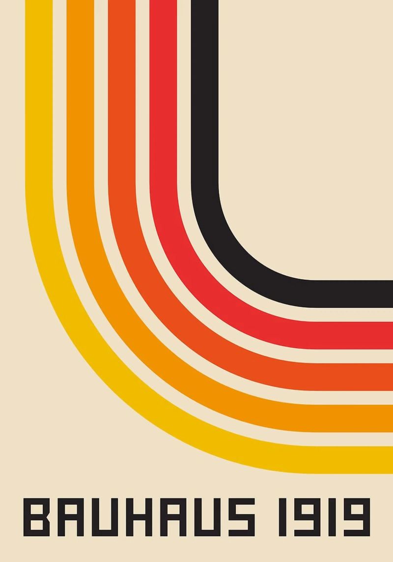 Geometria libera 1919 poster da RJ Peterson