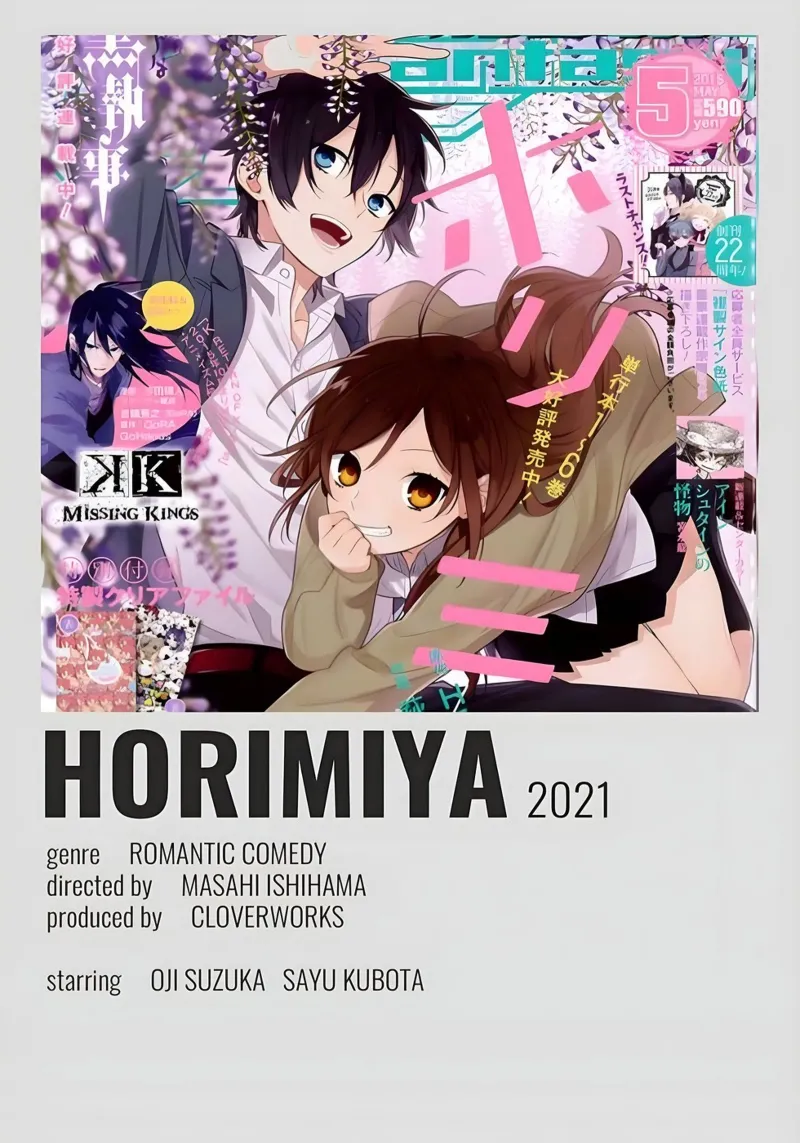 HORIMIYA 2021 pellicola backlit da Totoya
