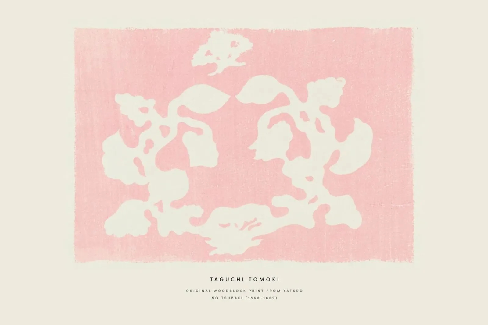 Tomoki - Nature Woodblock Print carta hahnemühle da Vintage by JUNIQE