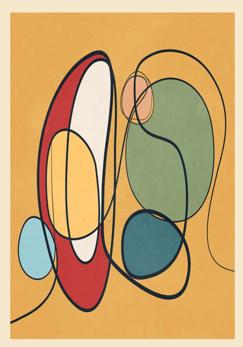 Abstract Line 3 Poster von cityart