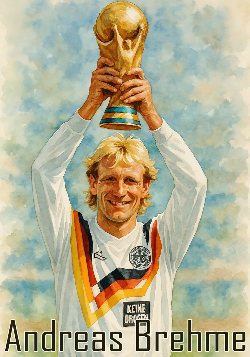 Andreas Brehme Übermalen Vorstellen Umgestalten Acryl-Glas von MOKAIYA