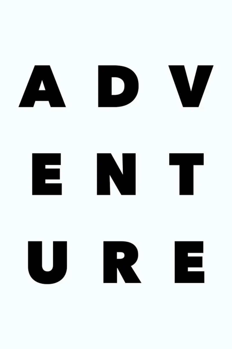 Adventure poster da Mottos by Sinan Saydik