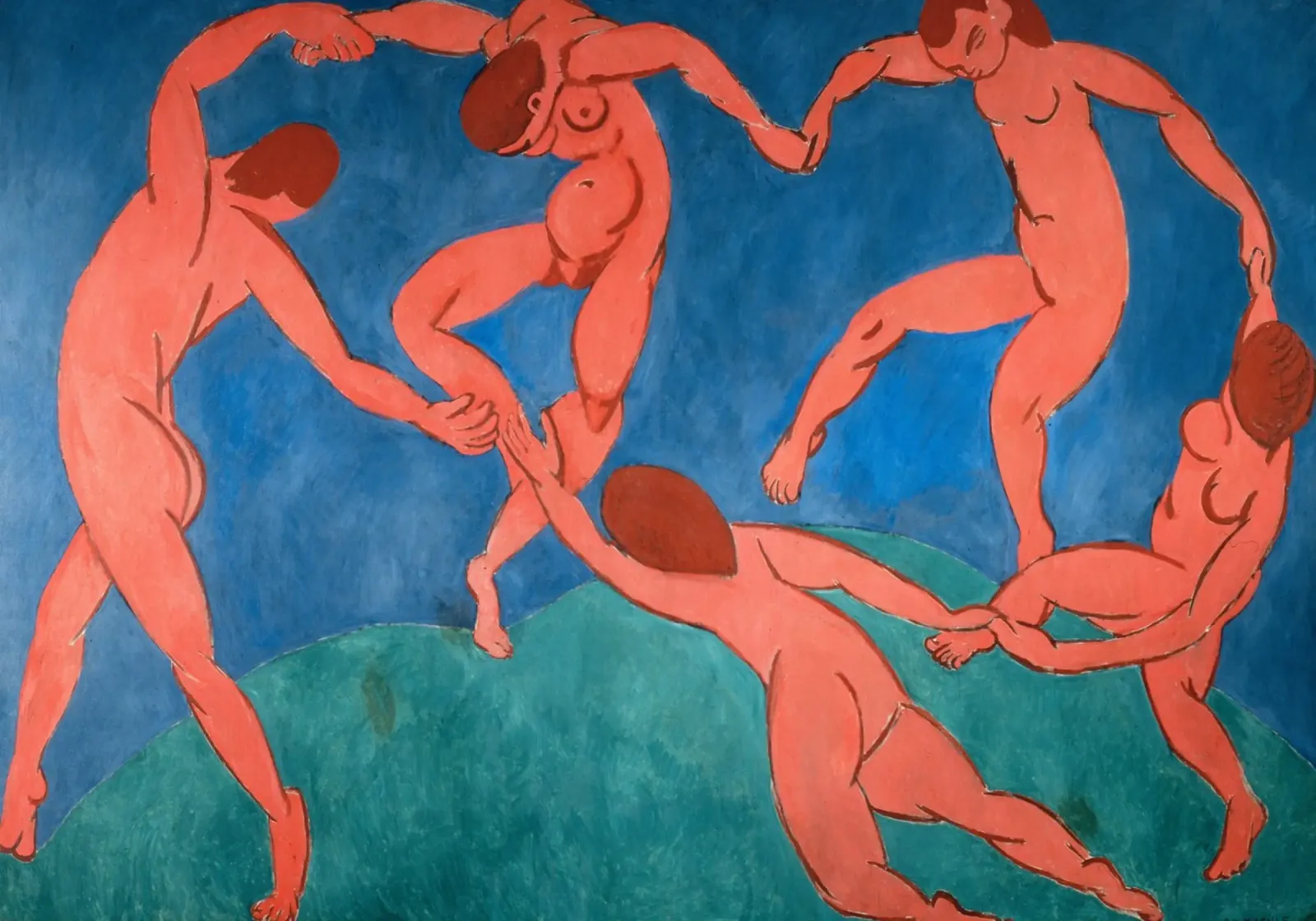 Matisse La danza Espressionista Fauvista Stampa d'arte carta hahnemühle da NorwesClub